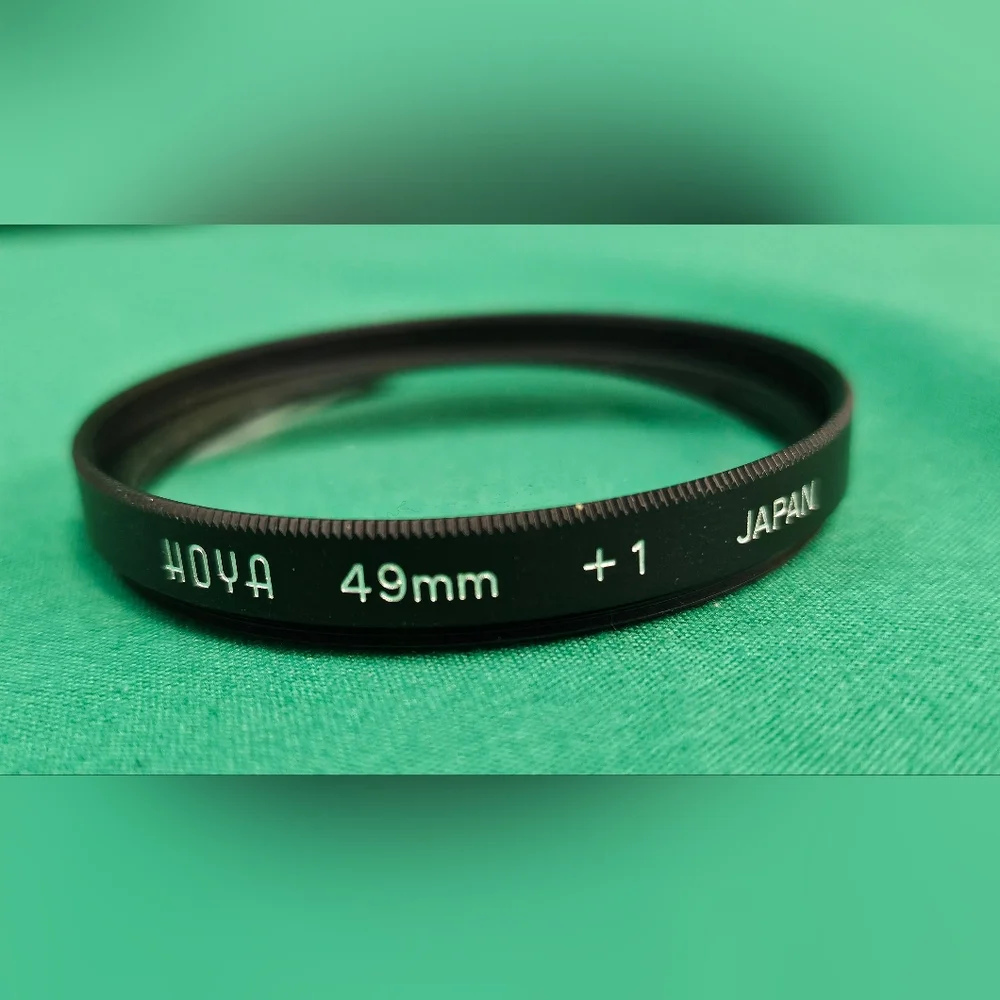 Hoya‎ Close-Up Lens Filter Kit Set 49mm 49.0s +1 +2 +4 & Case Instructions
